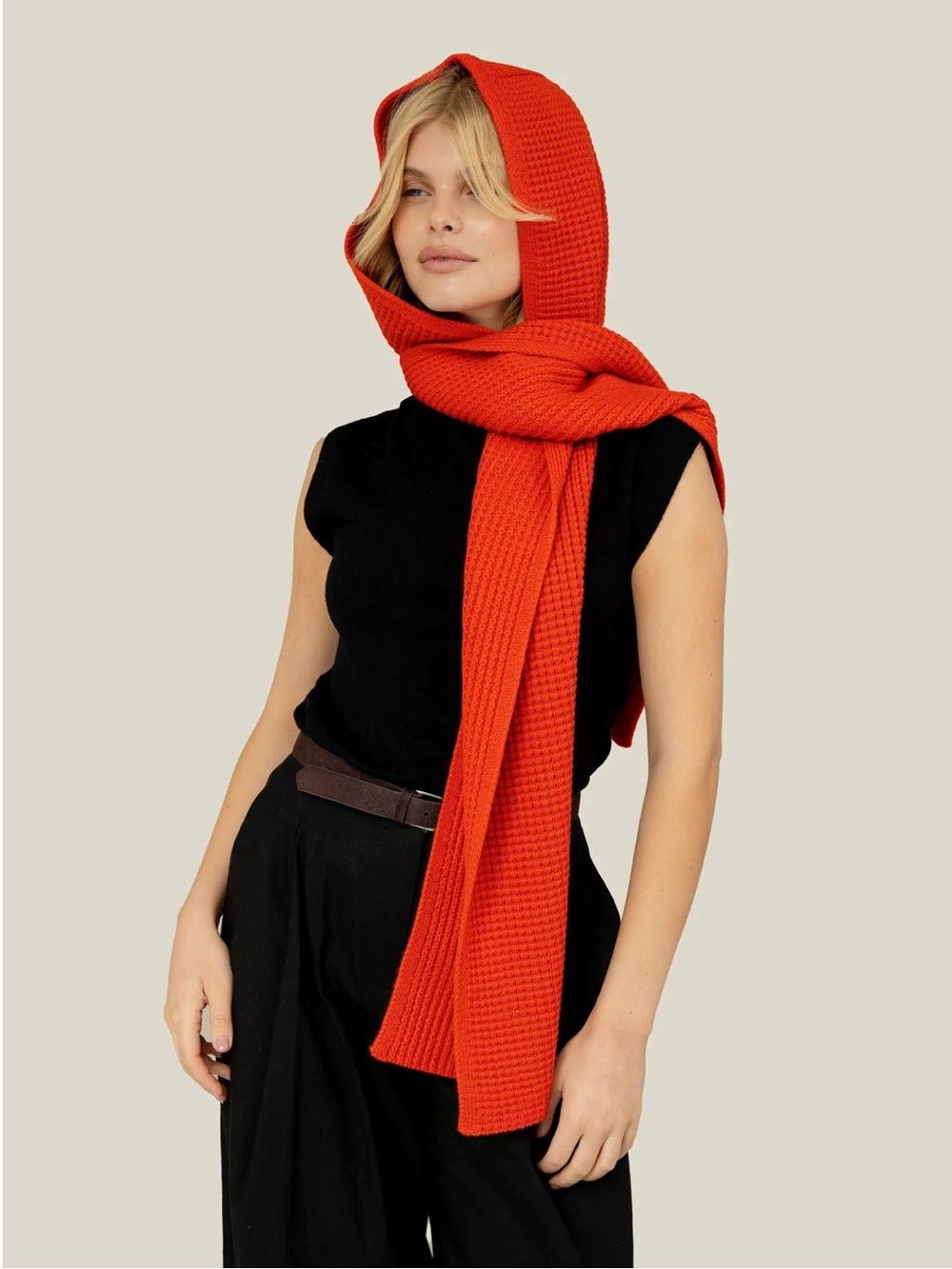 Arctic Fox & Co | NWT Women’s Knit Hooded Scarf - Picture 2 of 6